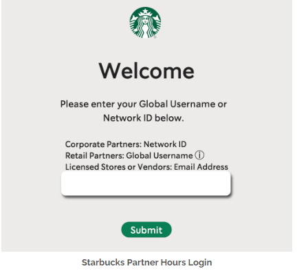 Starbucks partner hours login